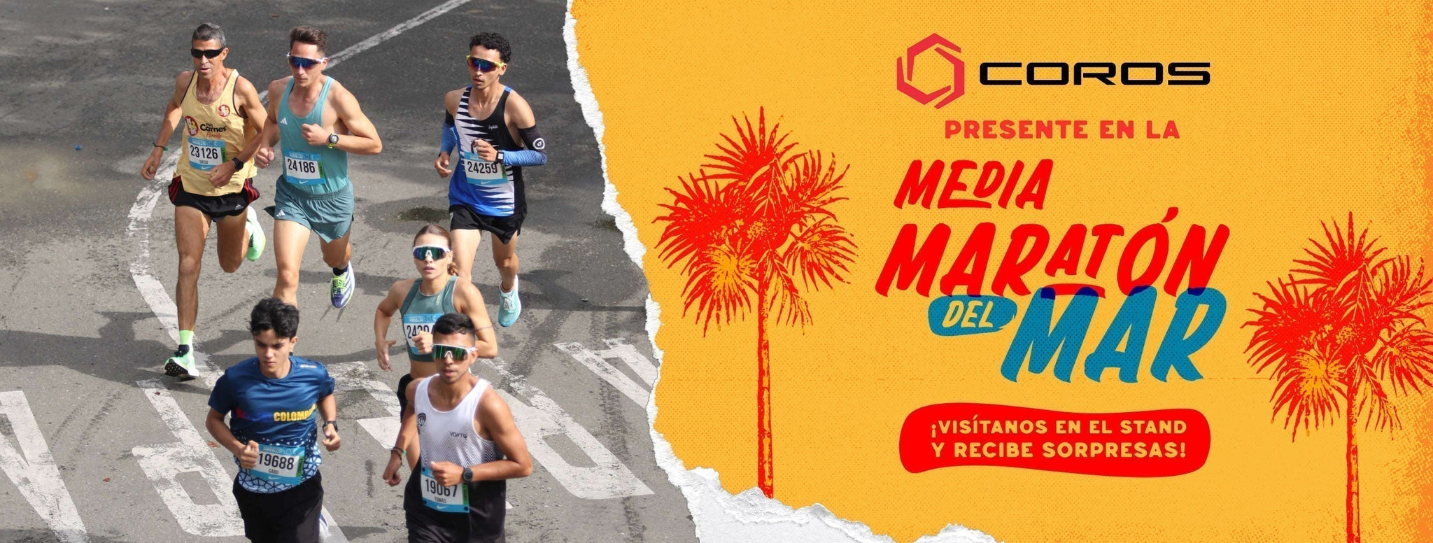 COROS presente en la Media Maratón del Mar 2026 en Cartagena