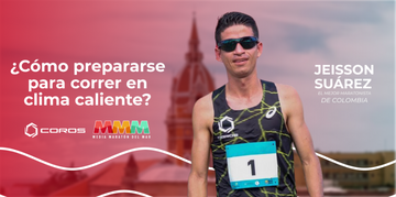 Consejos del mejor maratonista de Colombia para correr en calor