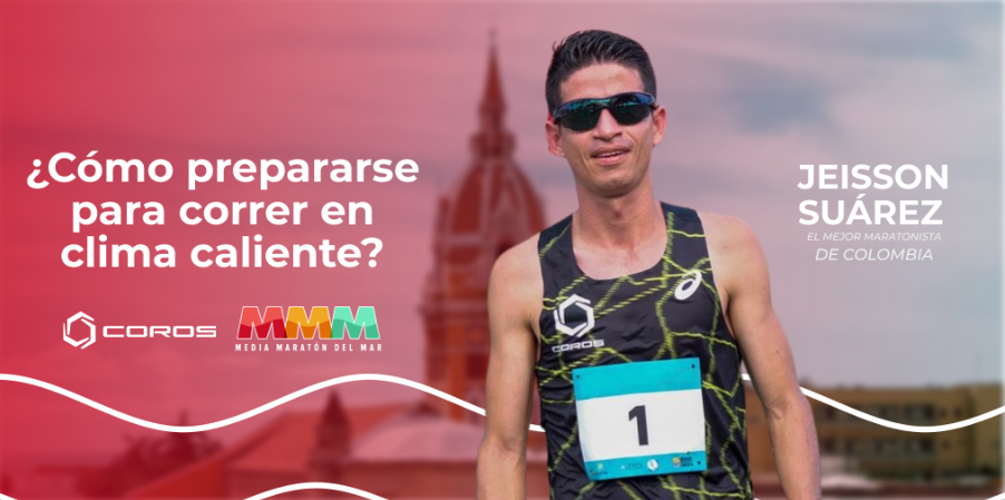 Consejos del mejor maratonista de Colombia para correr en calor