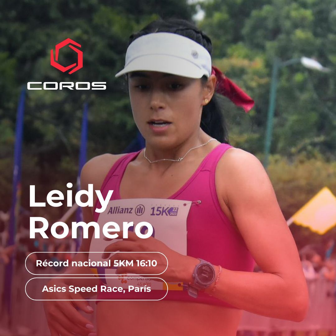 Relojes para Correr - Leidy Romero y su Récord Nacional con COROS