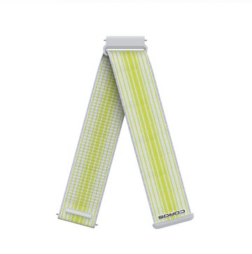 Correa de nylon de 22 mm blanca para Pace 4