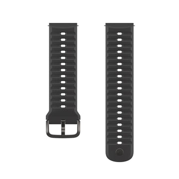 Correa de 22mm silicona negra COROS APEX 4 42 mm